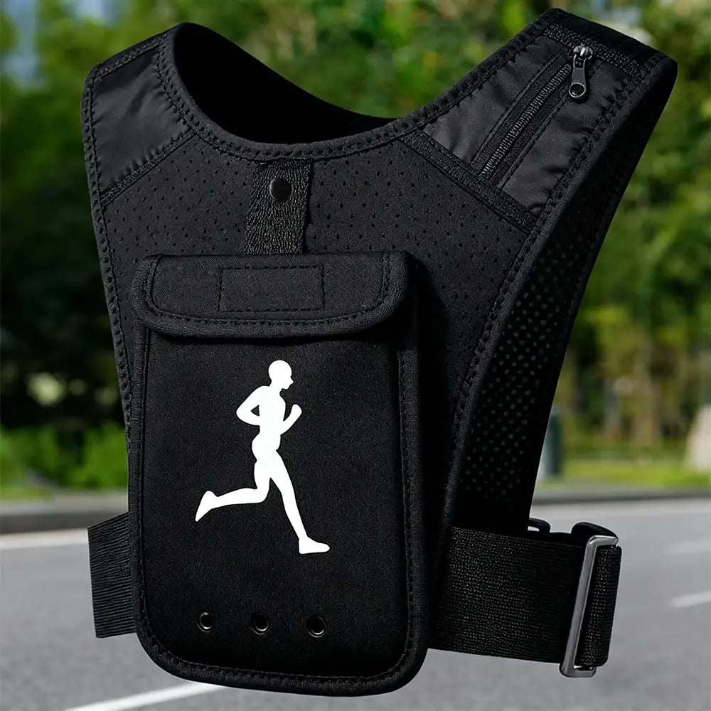 Gilet Support de téléphone pour sports unisex - سترة رياضية لحمل الهاتف لرجال و النساء